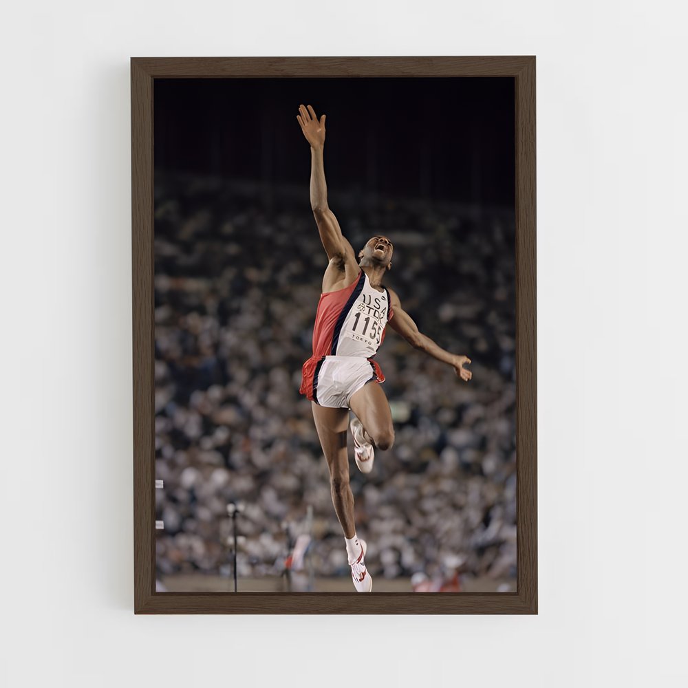 Poster Saut de Mike – affiche Athlétisme (vue 5)